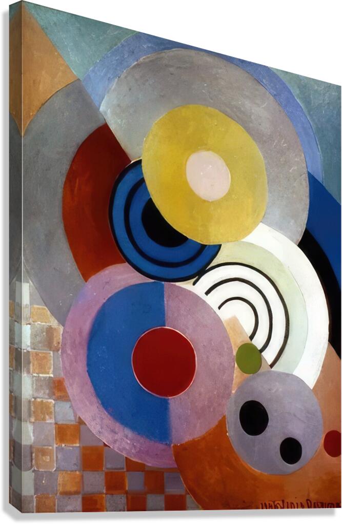 Sonia Delaunay 3 Canvas Print