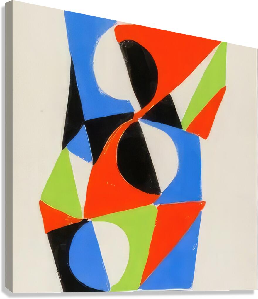 Sonia Delaunay 9 Canvas Print