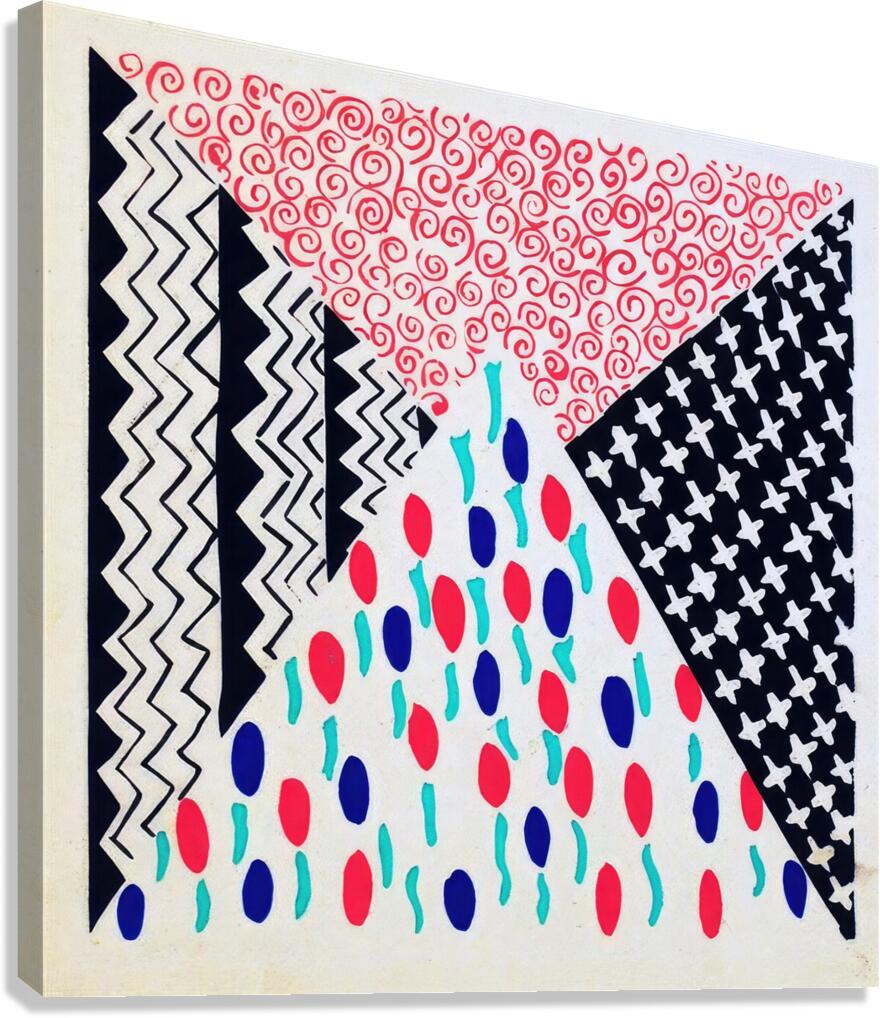 Sonia Delaunay 21 Canvas Print