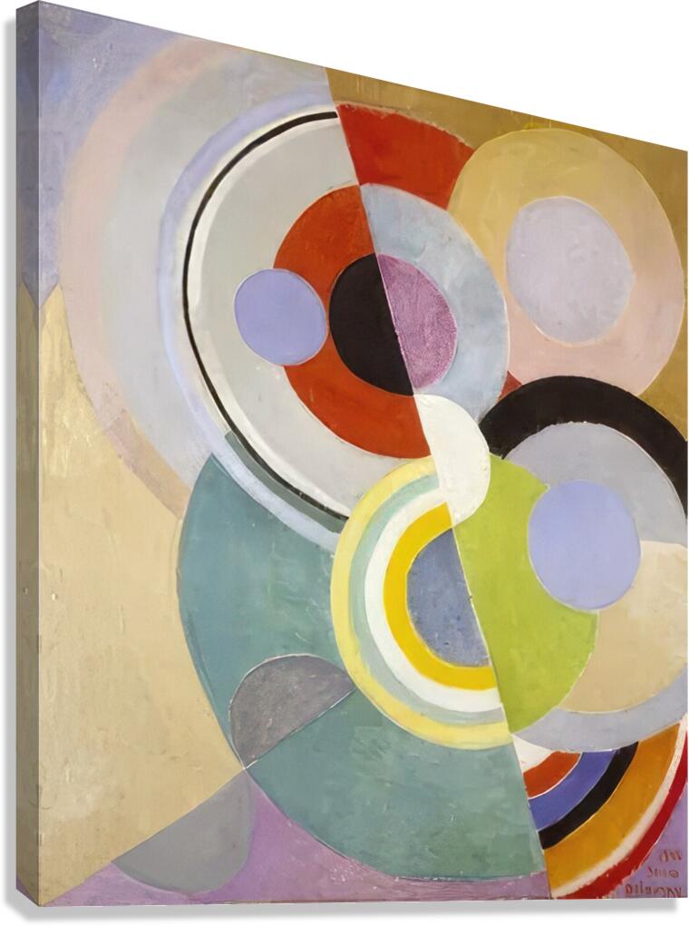 Sonia Delaunay 27 Canvas Print