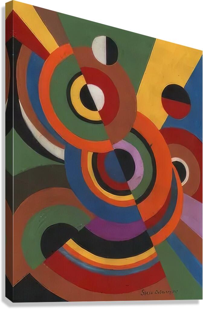 Sonia Delaunay 46 Canvas Print