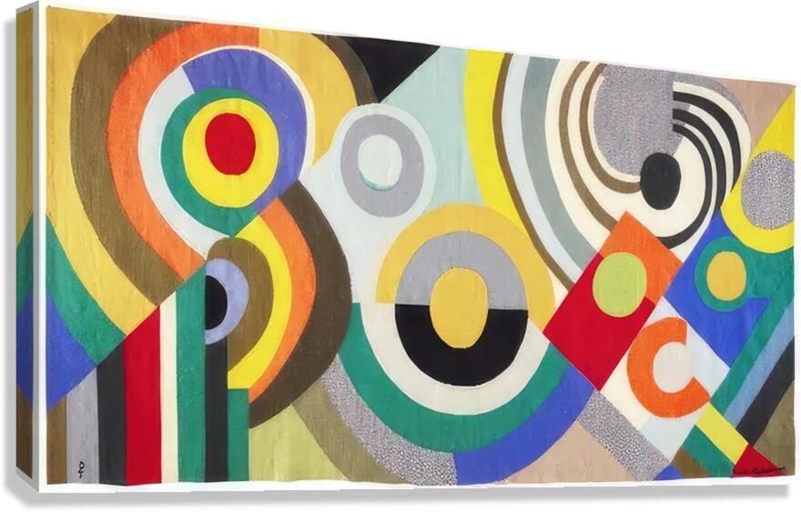 Sonia Delaunay 61 Canvas Print