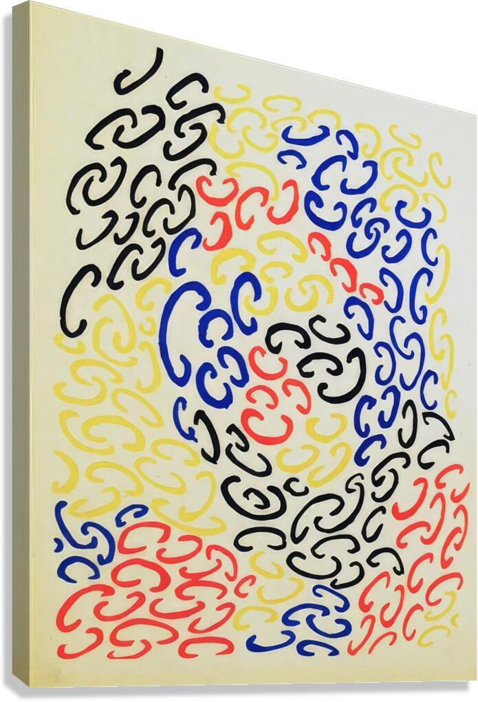 Sonia Delaunay 65 Canvas Print