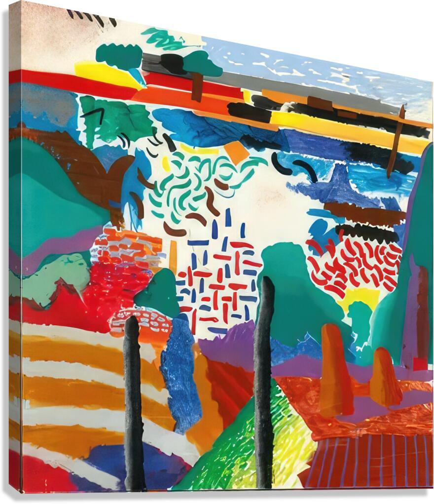 David Hockney 8 Canvas Print