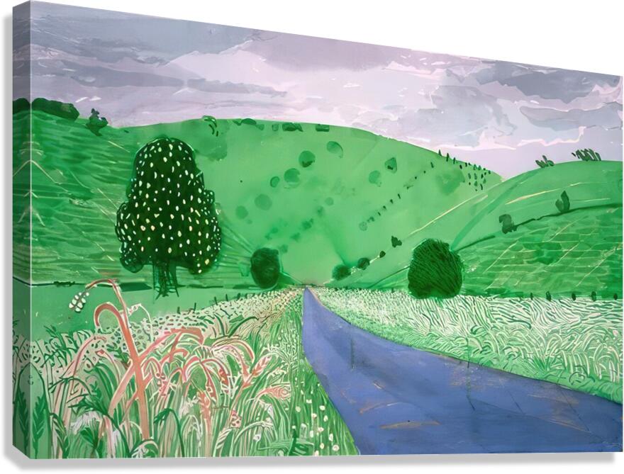David Hockney 12 Canvas Print