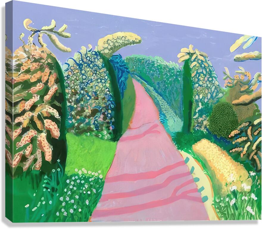 David Hockney 27 Canvas Print