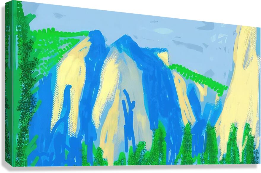 David Hockney 40 Canvas Print