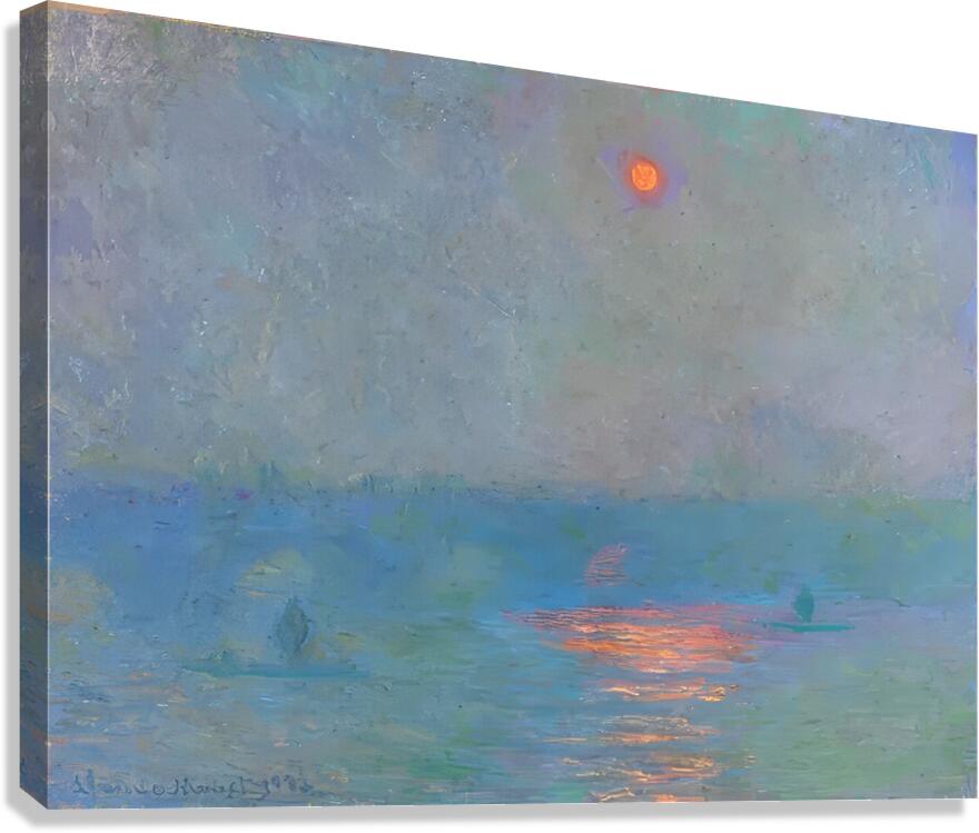 CLAUDE MONET 51 Canvas Print