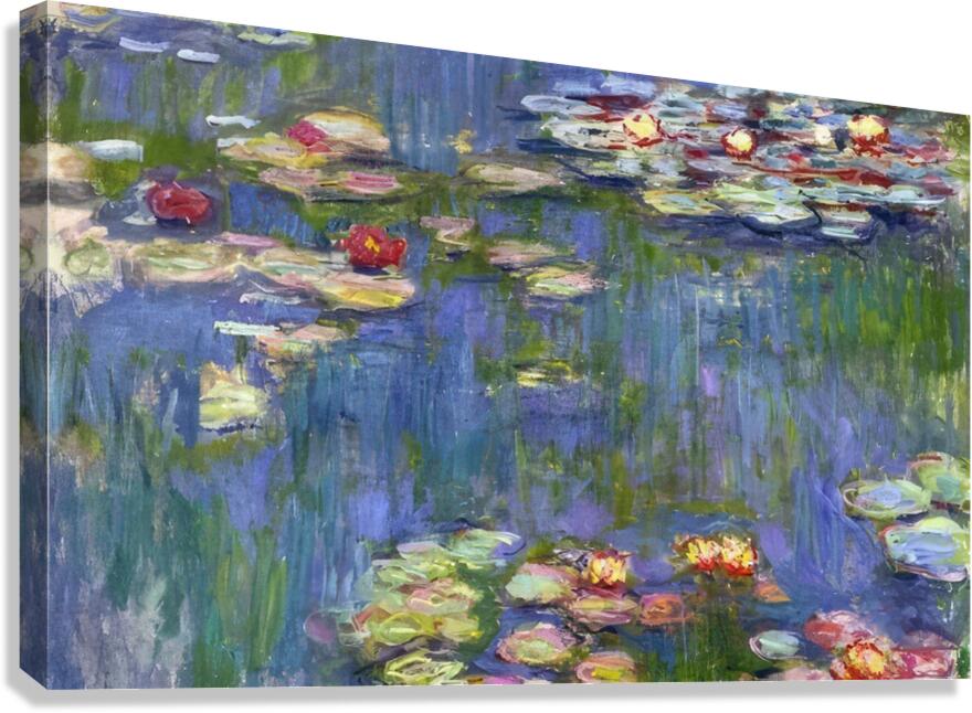 CLAUDE MONET 52 Canvas Print