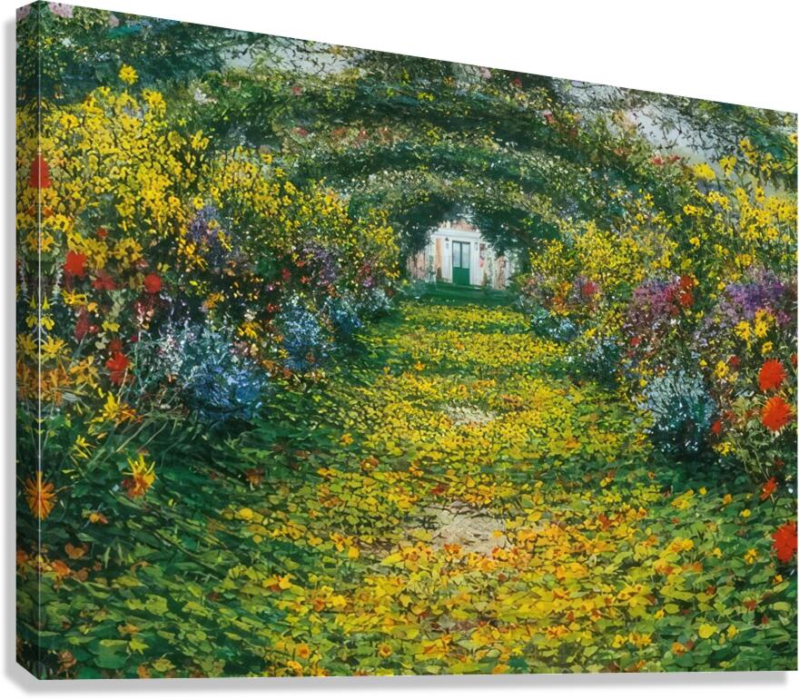 CLAUDE MONET 63 Canvas Print