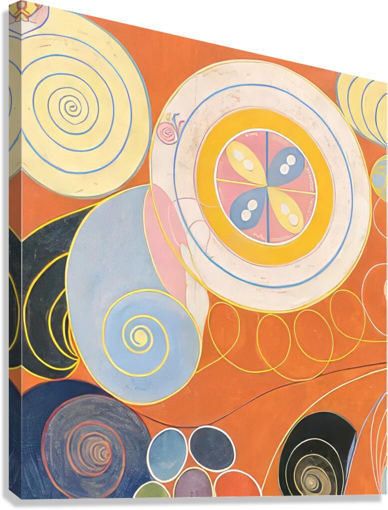  Art by Hilma af Klint 8 Canvas Print
