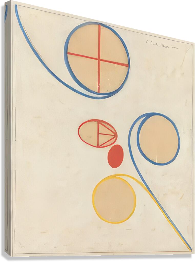  Art by Hilma af Klint 9 Canvas Print