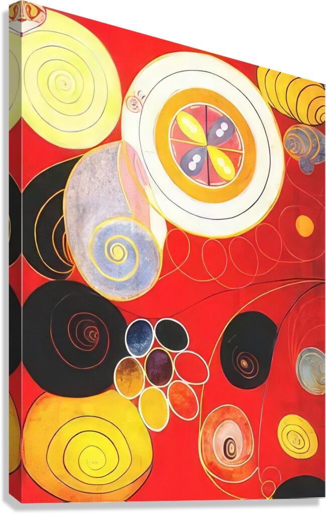 New Upload   Hilma af Klint 27 Canvas Print