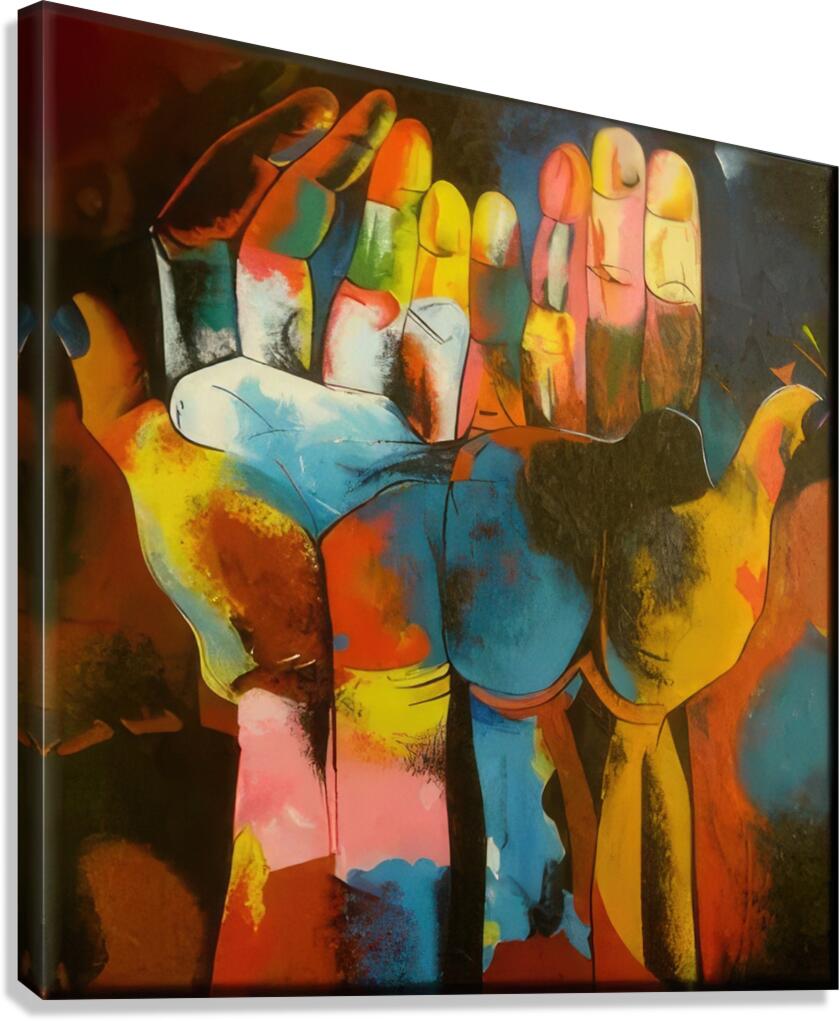 OUSWALDO GUAYASAMIN  11 Canvas Print