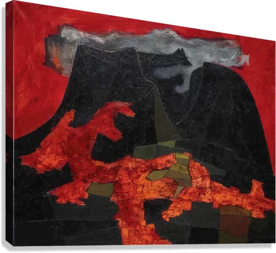 OUSWALDO GUAYASAMIN  37 Canvas Print