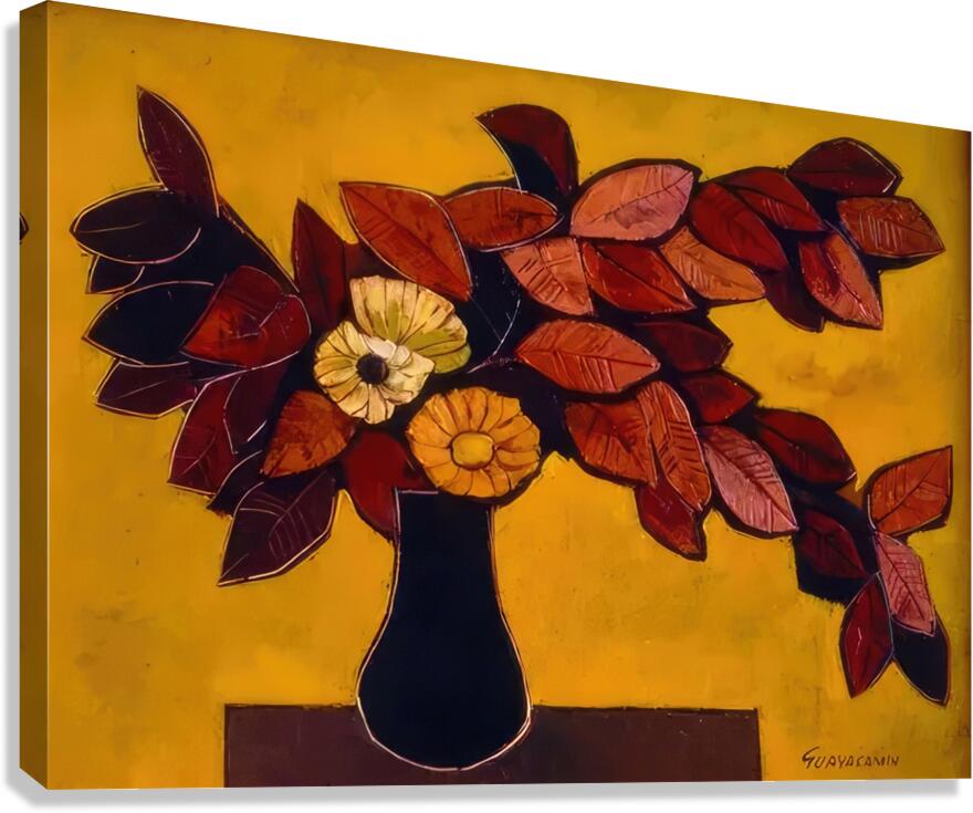 OUSWALDO GUAYASAMIN  39 Canvas Print