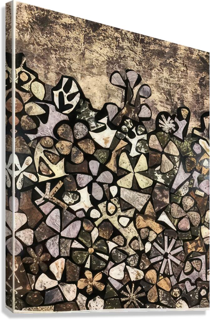 JEAN DUBUFFET 25 Canvas Print