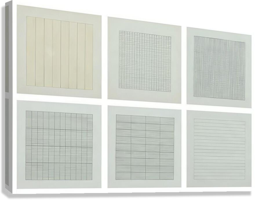Agnes Martin    40 Canvas Print