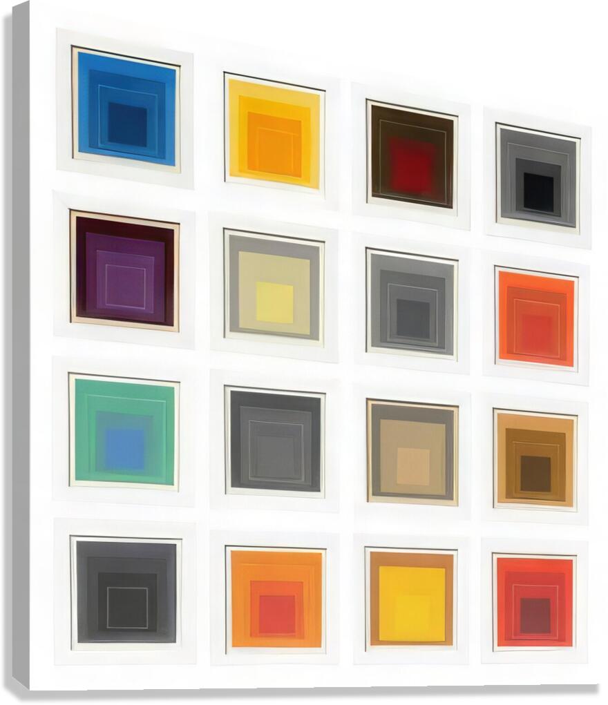 Josef Albers    11 Canvas Print