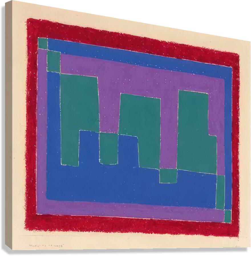 Josef Albers    12 Canvas Print