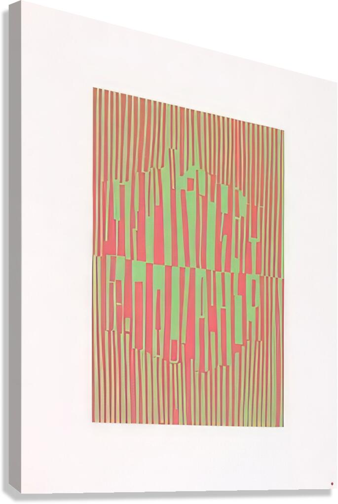 Josef Albers    5 Canvas Print