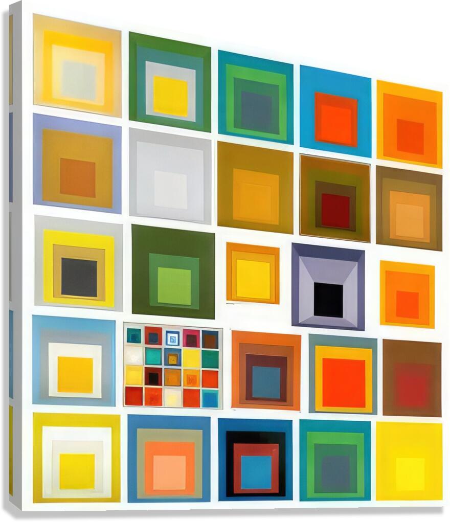 Josef Albers    26 Canvas Print