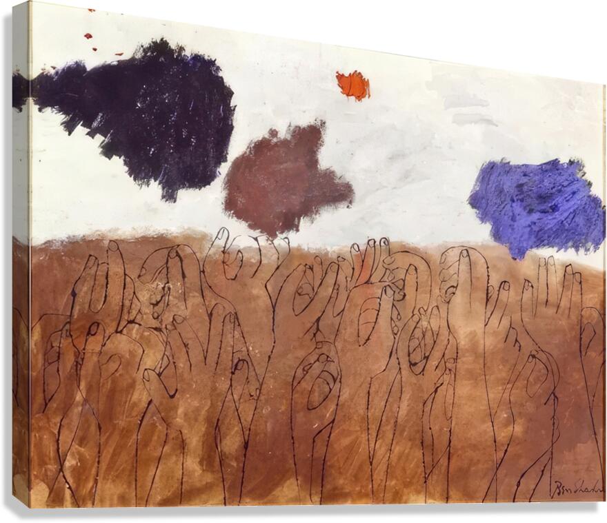 Ben Shahn 18 Canvas Print
