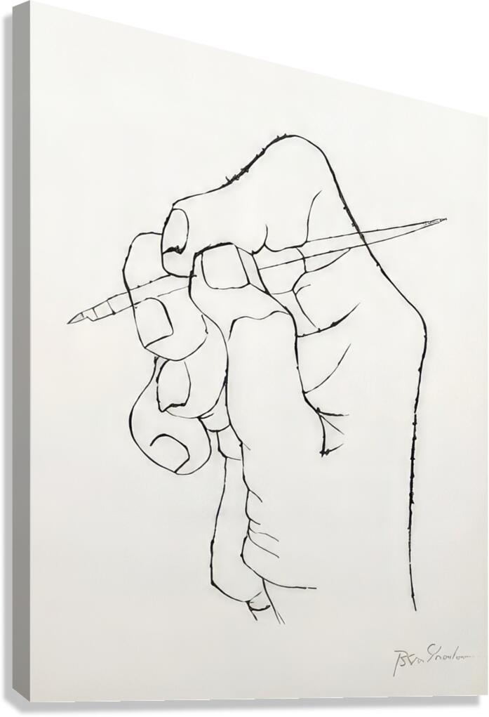 Ben Shahn 19 Canvas Print