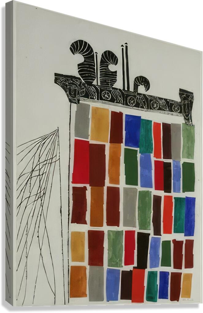 Ben Shahn 45 Canvas Print