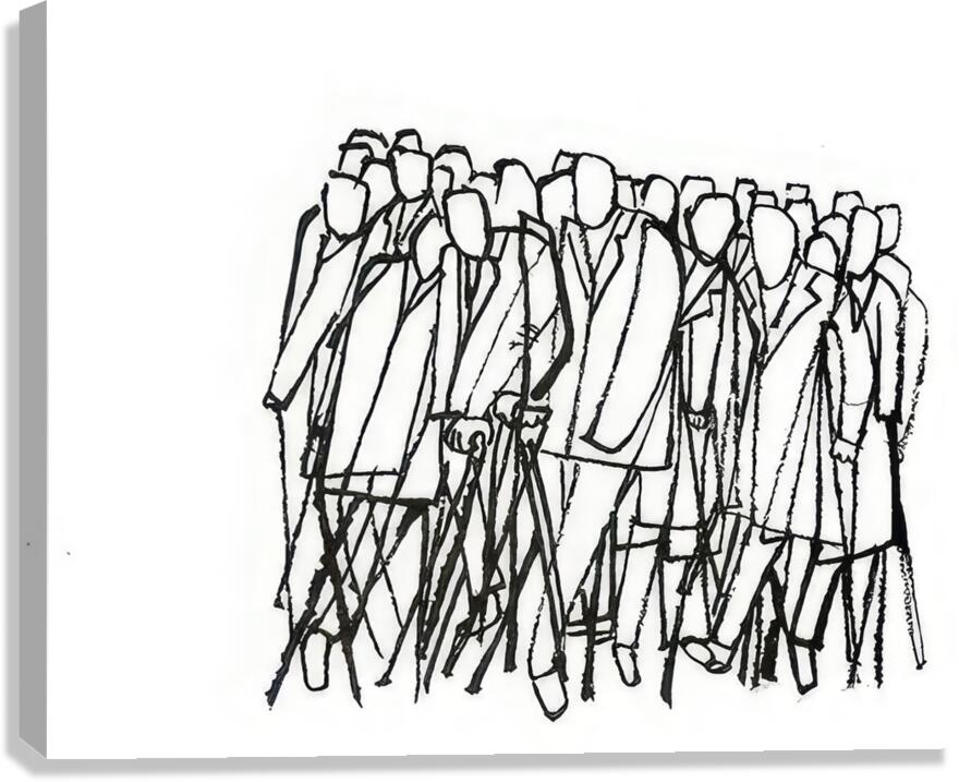 Ben Shahn 55 Canvas Print