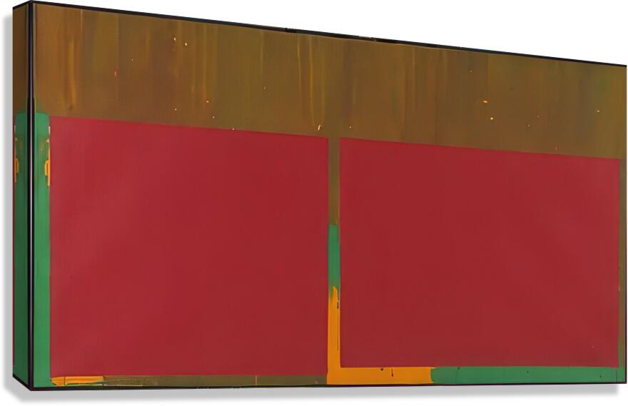 John Hoyland 14 Canvas Print