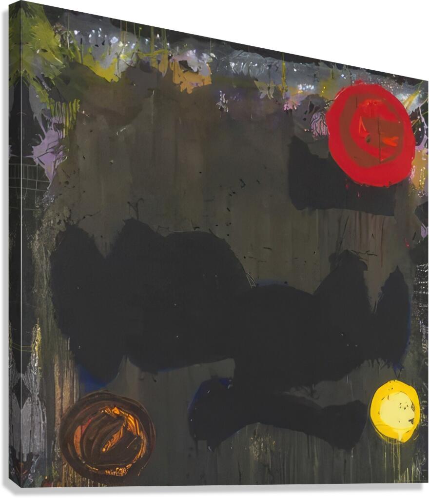 John Hoyland 23 Canvas Print