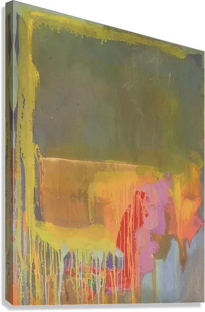John Hoyland 33 Canvas Print