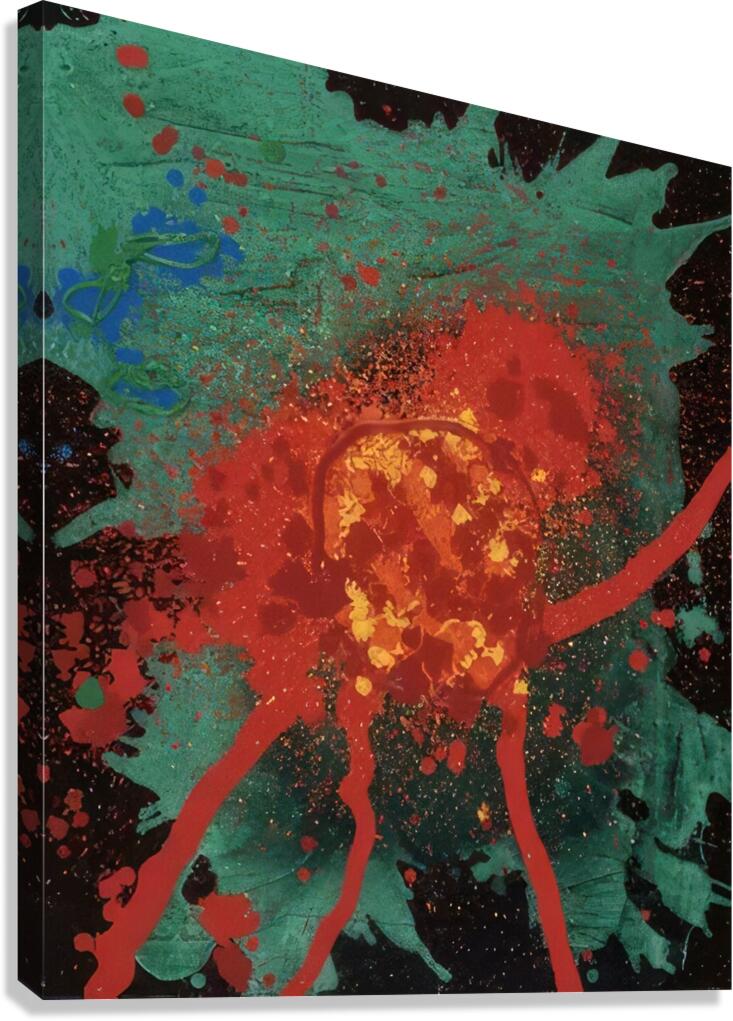 John Hoyland 39 Canvas Print