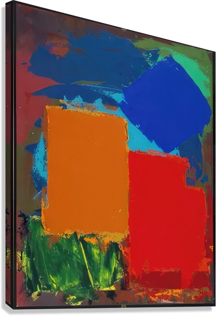 John Hoyland 41 Canvas Print