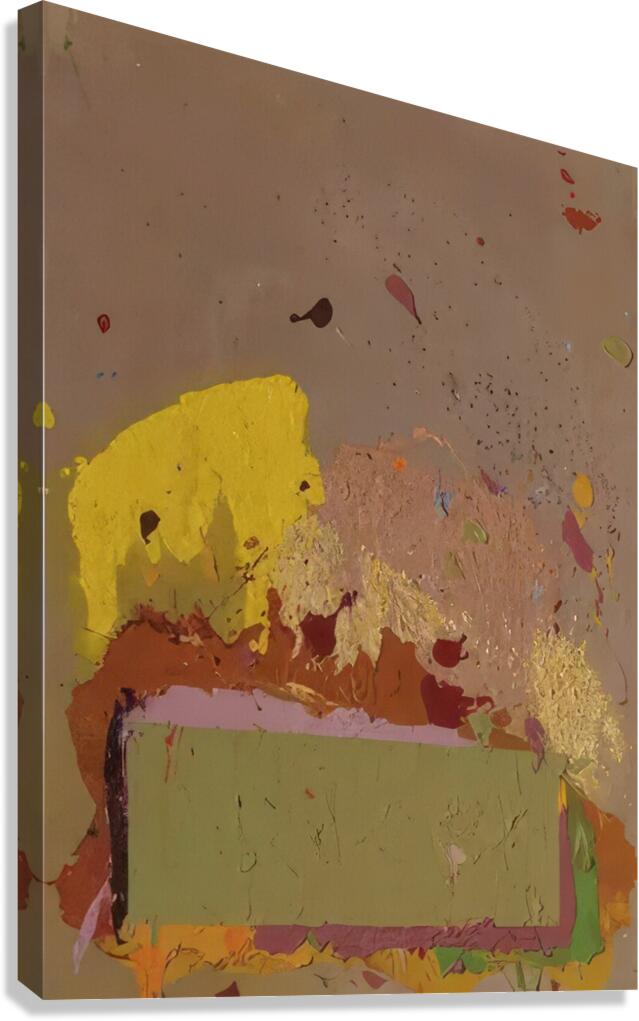 John Hoyland 60 Canvas Print