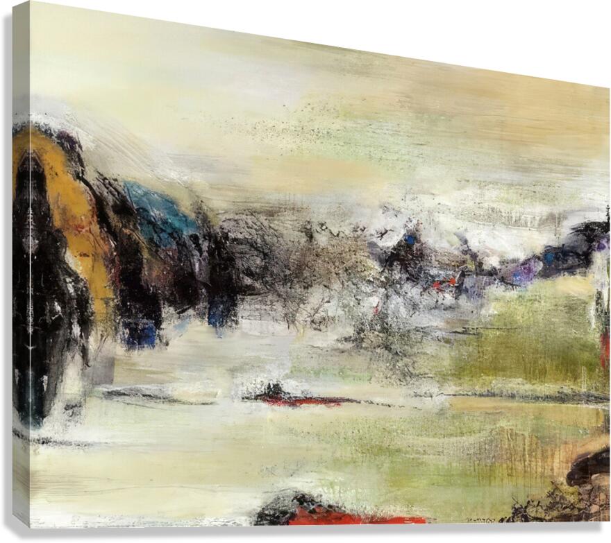 Zao Wo Ki 2 Canvas Print