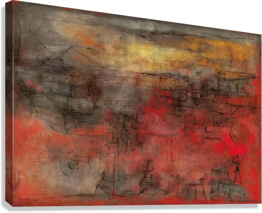 Zao Wo Ki 32 Canvas Print
