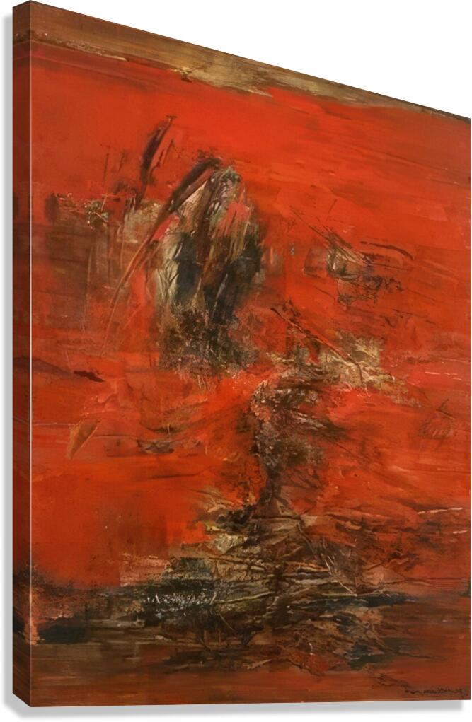 Zao Wo Ki 51 Canvas Print