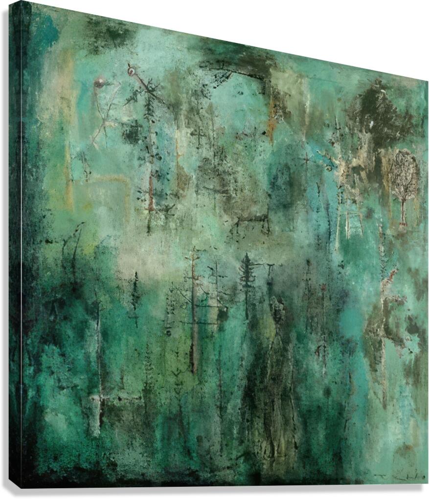 Zao Wo Ki 54 Canvas Print