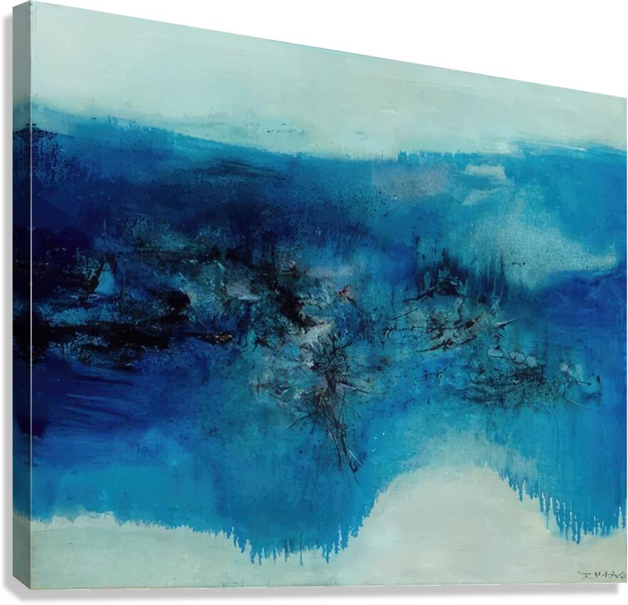 Zao Wo Ki 2 Canvas Print