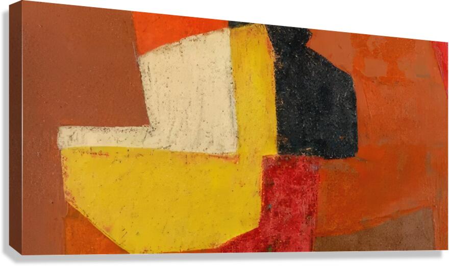 Serge Poliakoff 25 Canvas Print