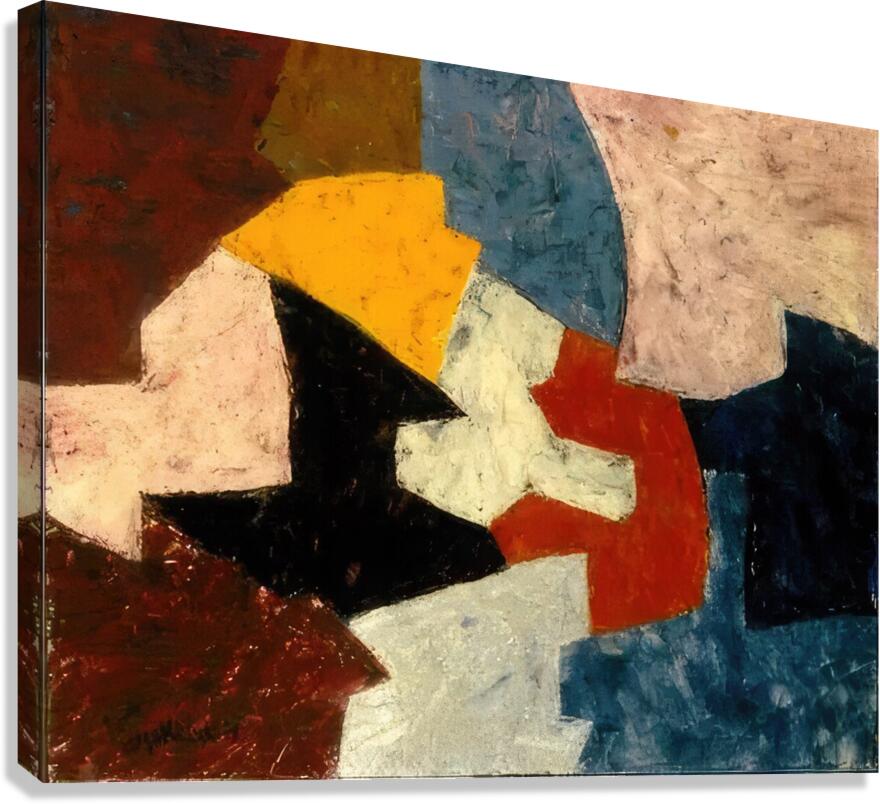 Serge Poliakoff 45 Canvas Print
