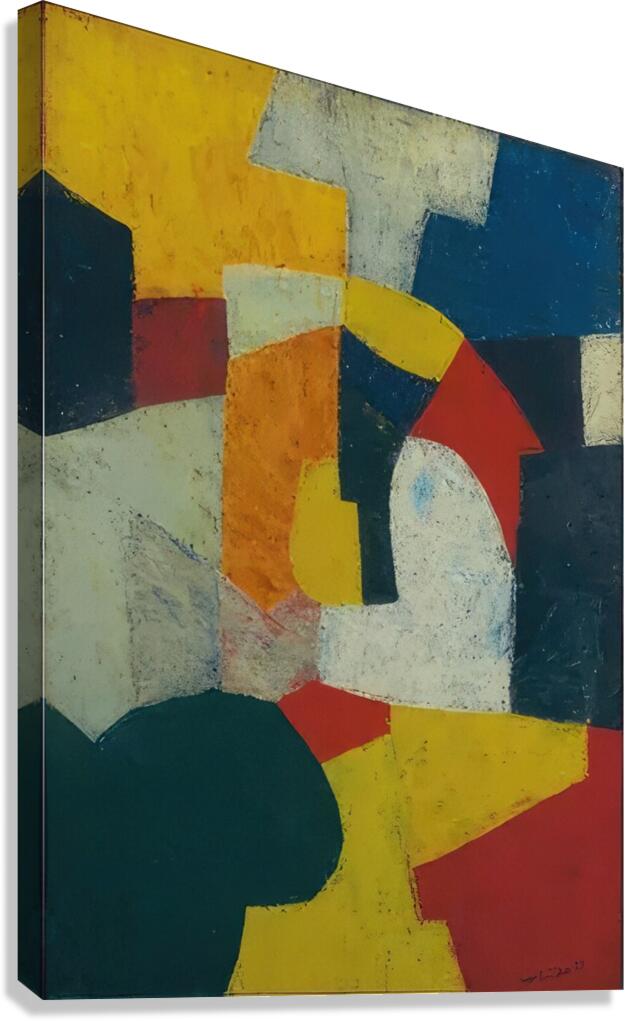 Serge Poliakoff 27 Canvas Print