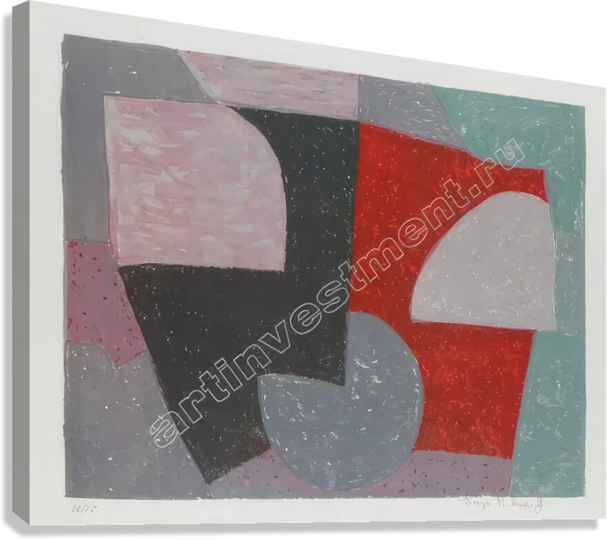 Serge Poliakoff 33 Canvas Print