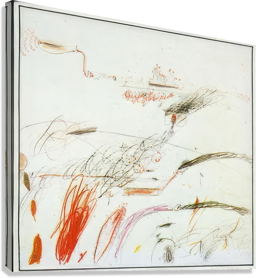 Art by Cy Twombly 4 Canvas Print