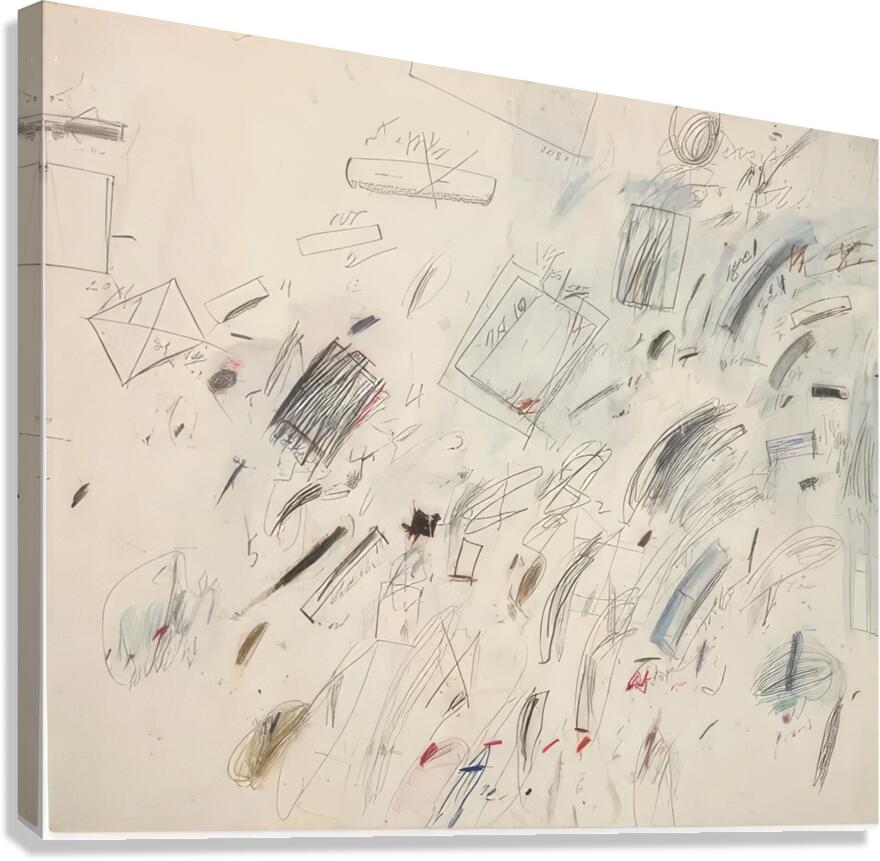 Art by Cy Twombly 14 Canvas Print