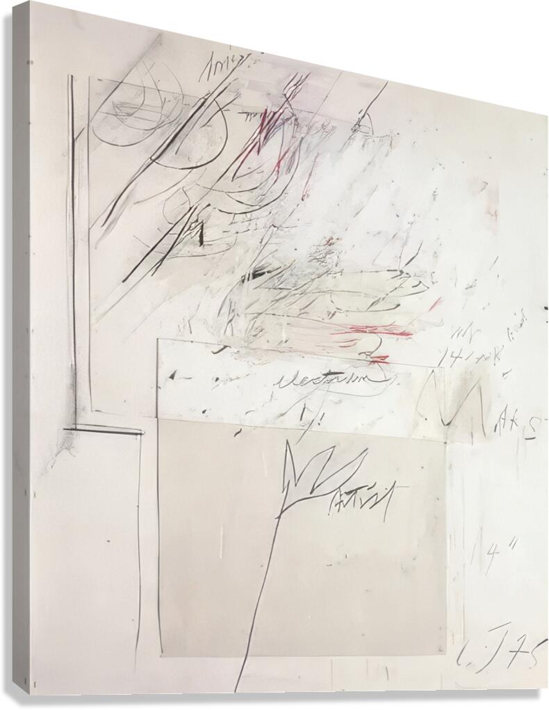 Art by Cy Twombly 15 Canvas Print