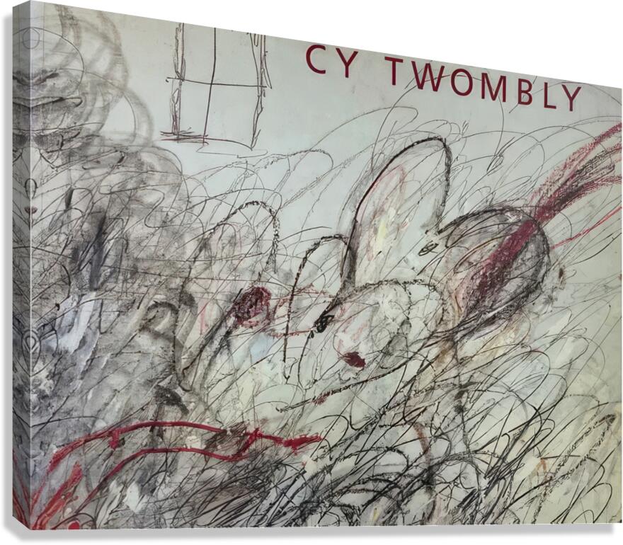 Art by Cy Twombly 38 Canvas Print