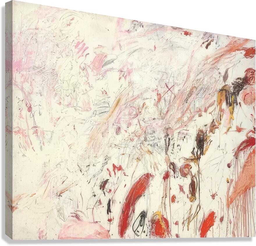 Art by Cy Twombly 4 Canvas Print